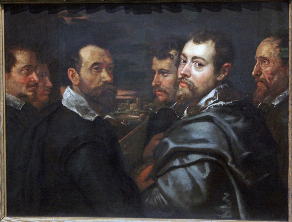 Self-Portrait in a Circle of Friends at Mantua